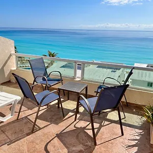 Penthouse Spectacular Ocean View Terrace Brisas Zone Apartamento Cancún